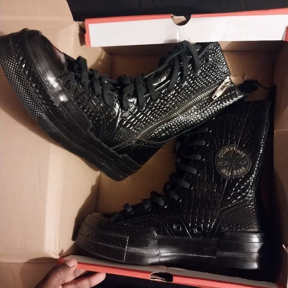 Converse Chuck 70 Plus X-HI Croc Print - Picture 6 of 11